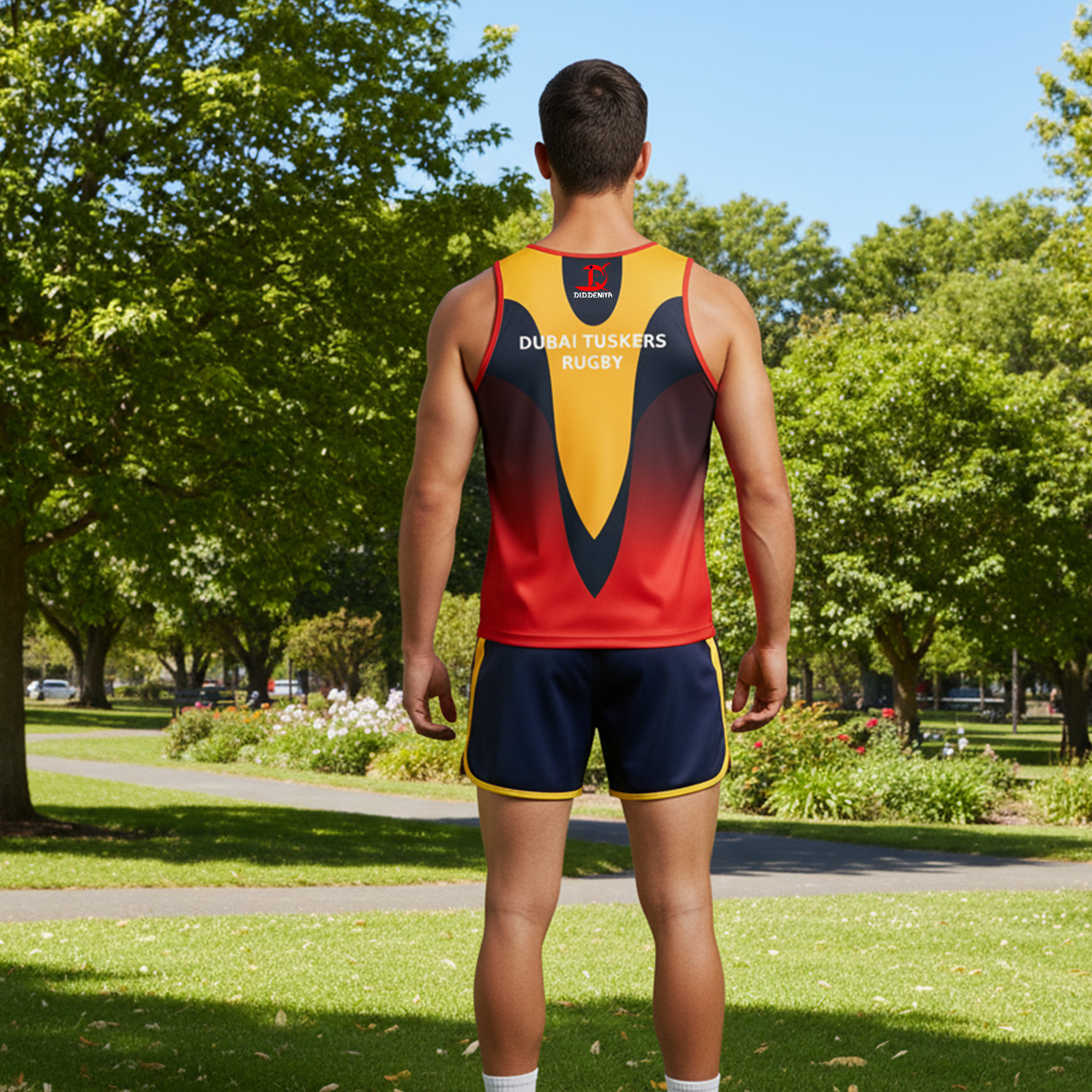 Dubai Tuskers Dubai 7s Singlet - Image 5